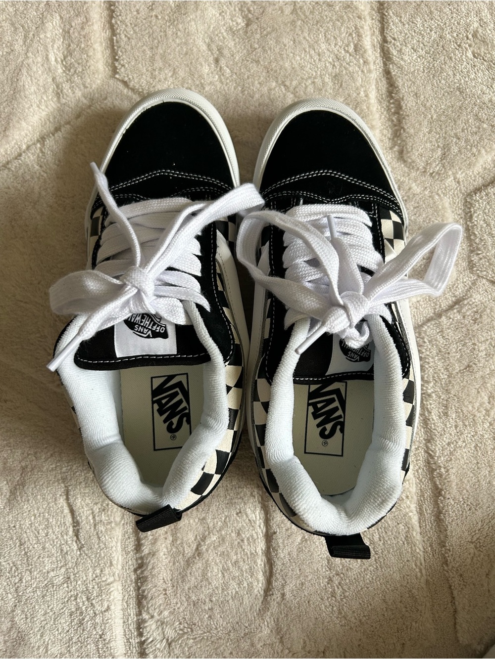 Vans Knu Skool Checkerboard Shoe